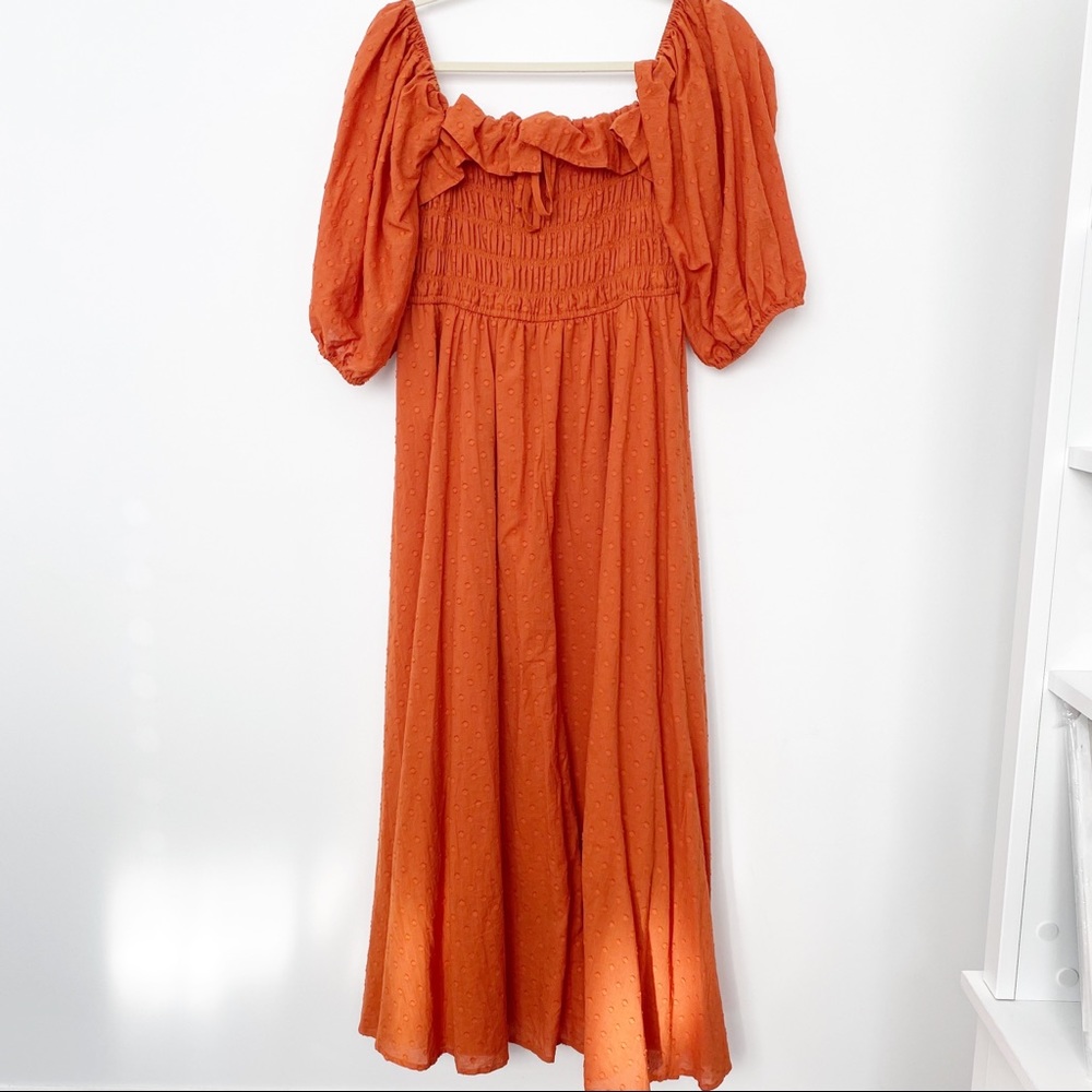 R. Vivimos maxi dress orange size XL